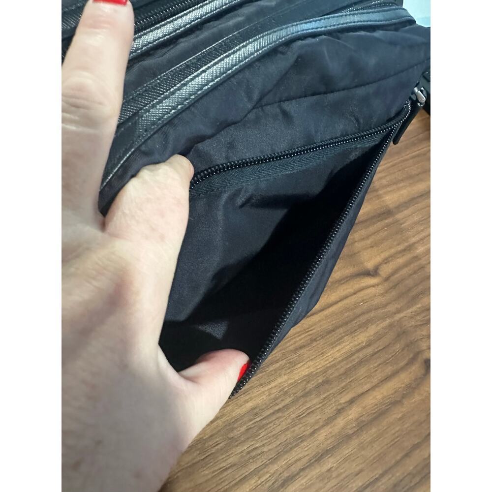 Prada Re-Nylon and Saffiano Leather Travel Pouch - Picture 8 of 15
